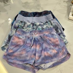 4 Pairs Athleta Girl shorts size 12
